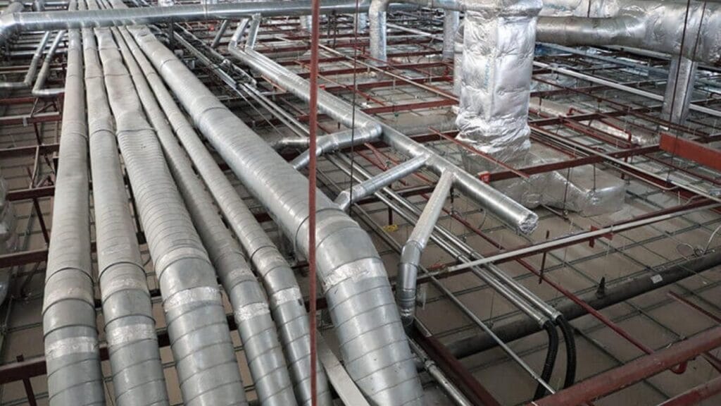 Commercial HVAC Ductwork Installation