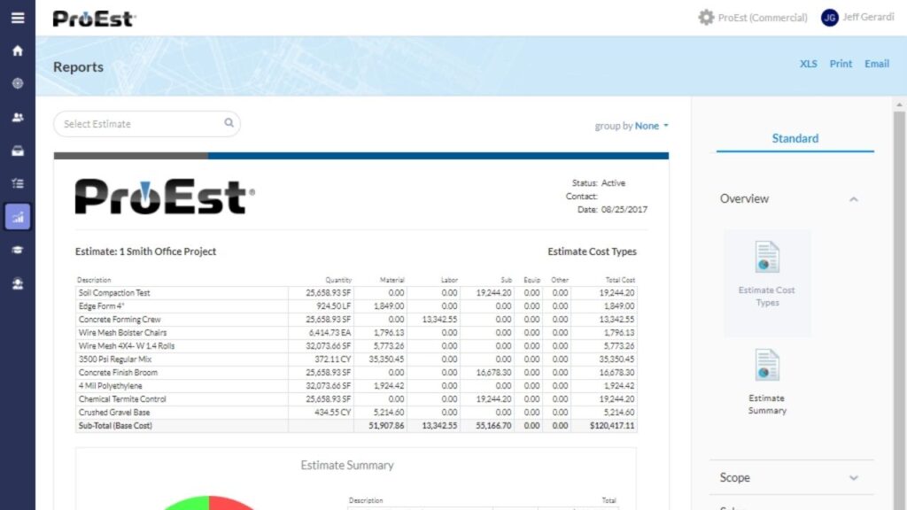 ProEst Construction Estimating Software