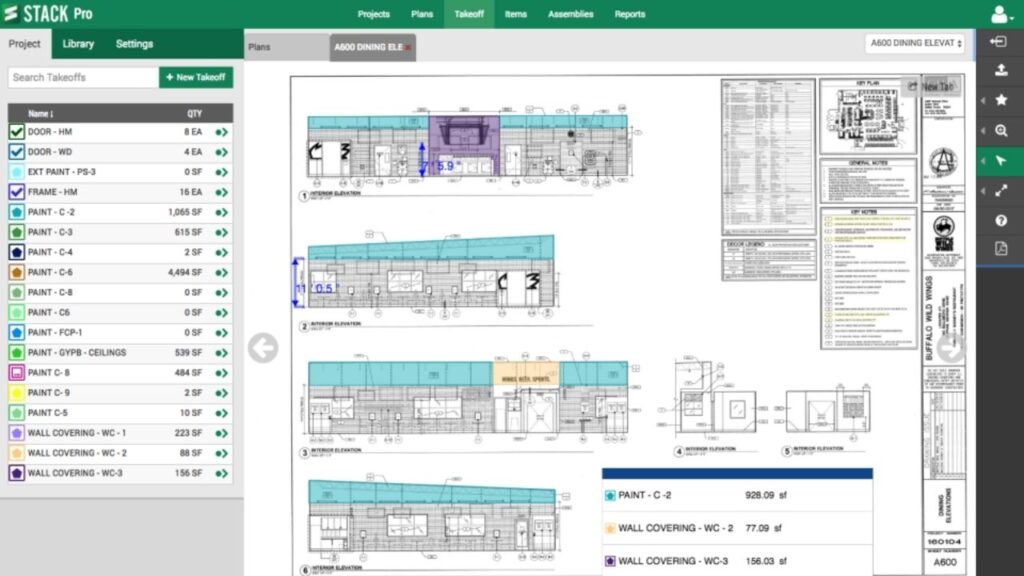 Stack Construction Estimating Software