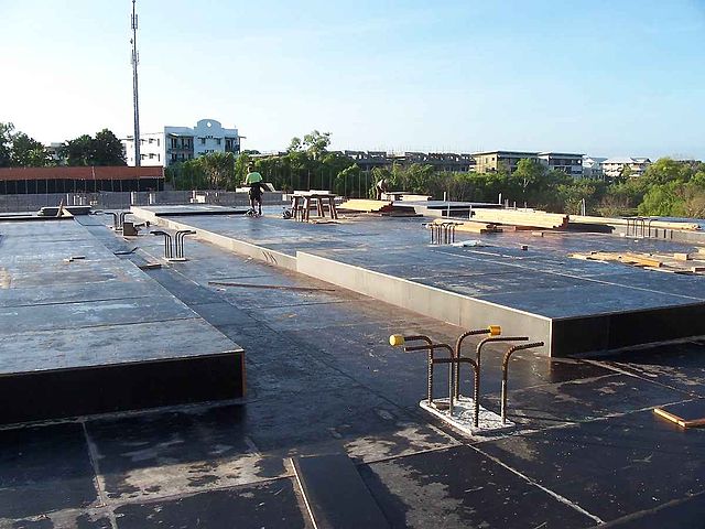 concrete slab installation