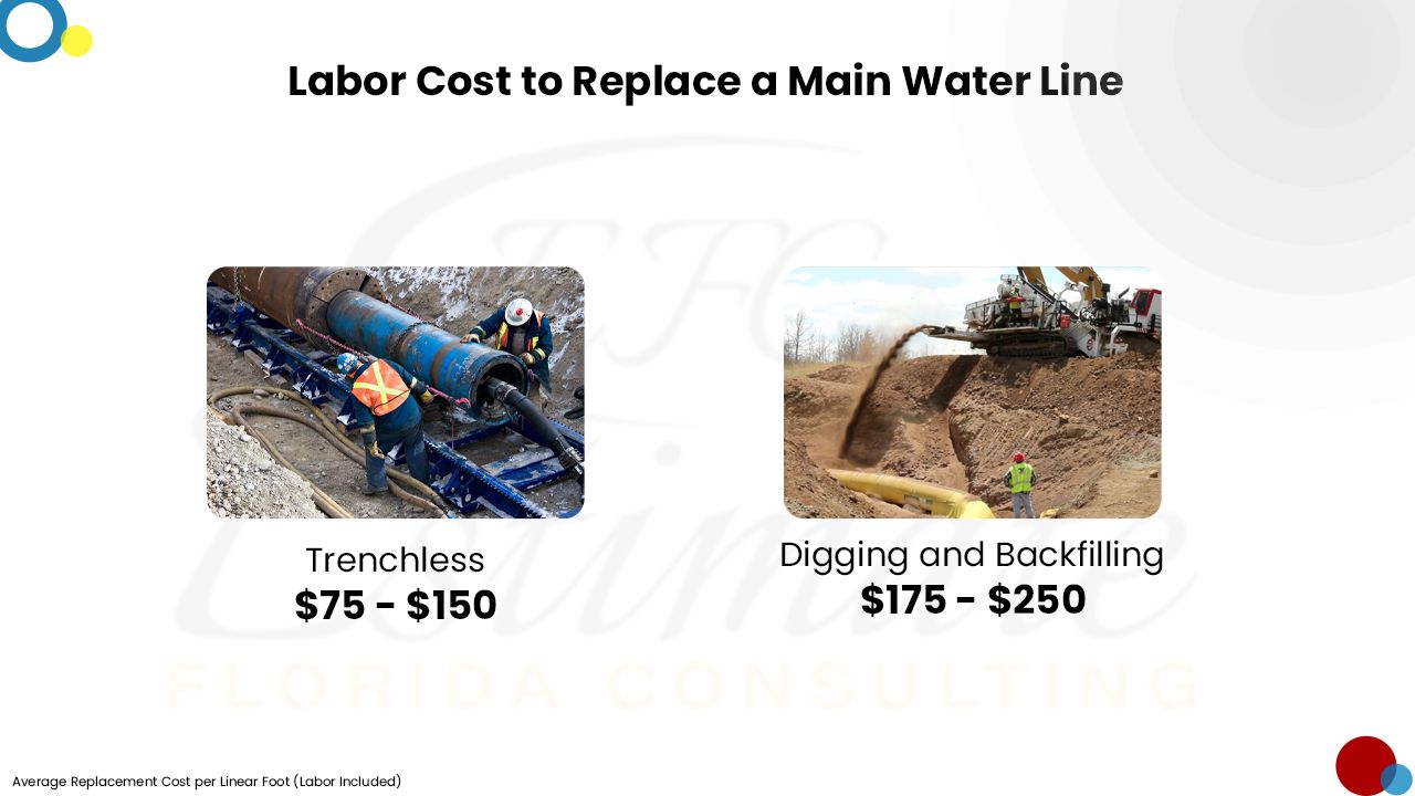 How Much Does It Cost To Install Main Water Line? Estimate Florida Consulting