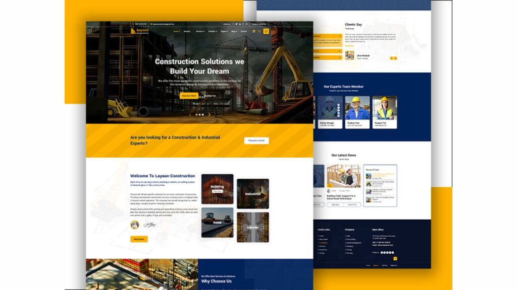 How a website help general contractor