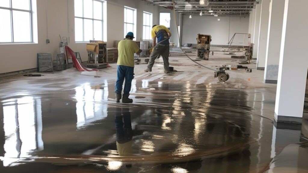 Estimating the Cost of Metallic Epoxy Flooring in Commercial Settings