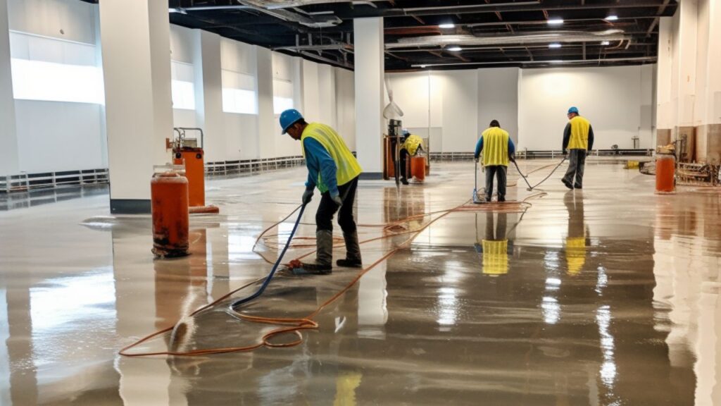 Estimating the Cost of Metallic Epoxy Flooring in Commercial Settings