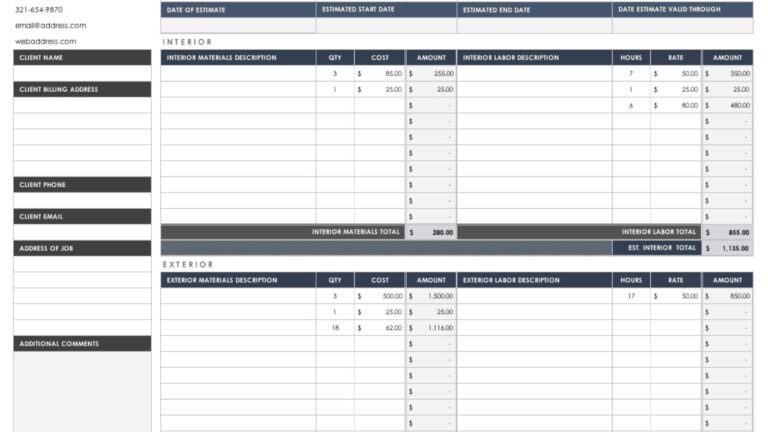 Read more about the article Paint Bidding Estimator