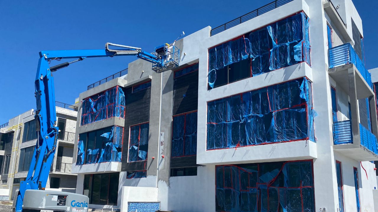 Cost Per Square Foot to Paint Exterior Commercial Building Estimate Florida Consulting