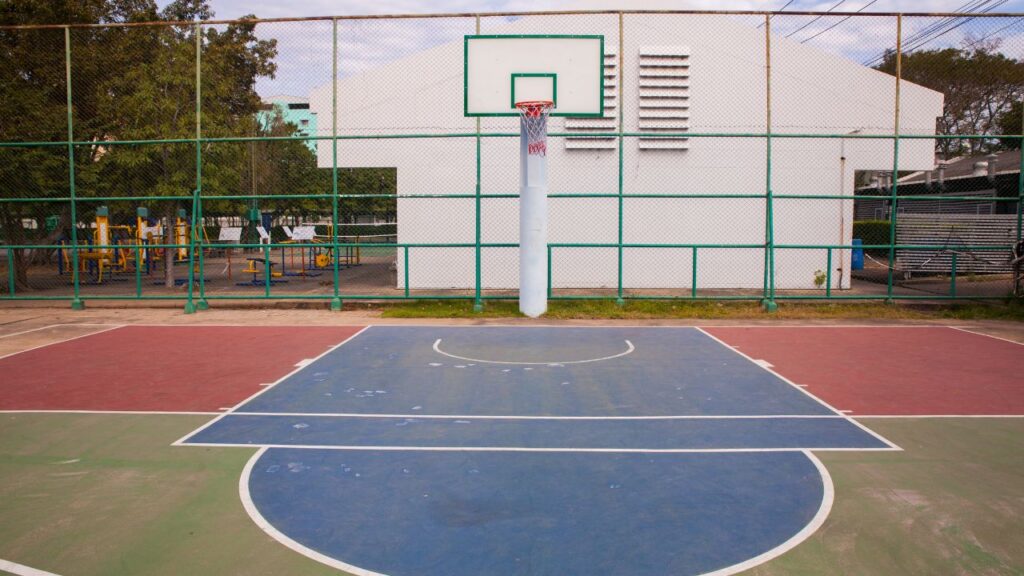 Basketball Court in Your Backyard