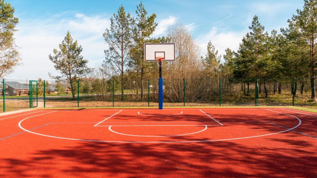 Basketball Court in Your Backyard