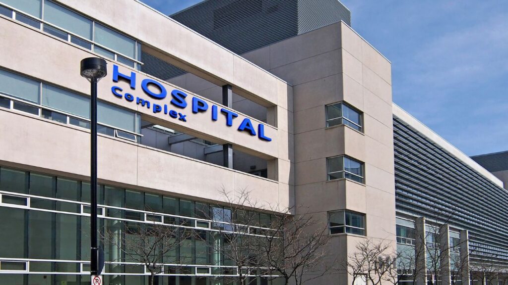 Hospital Exterior Concrete Finishing Cost