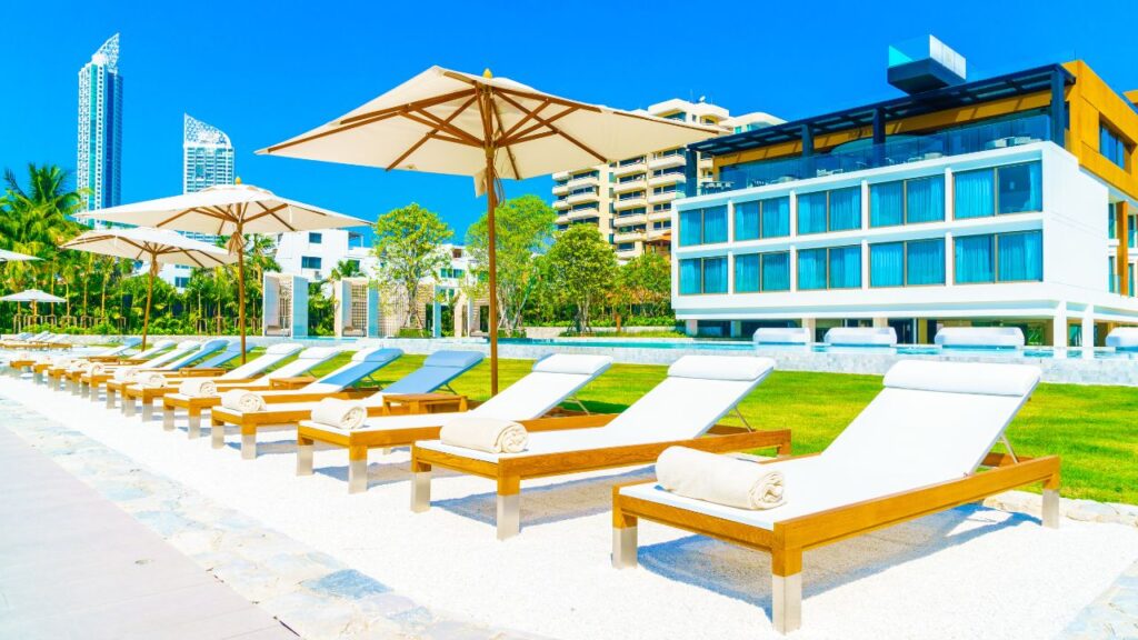 Hotel Patio and Outdoor Area Concrete Cost