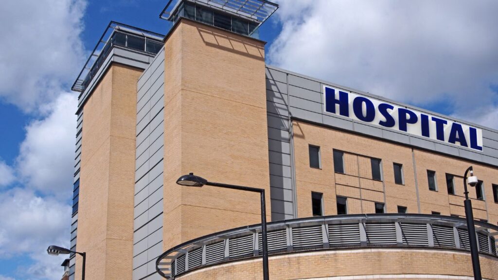 Hospital Exterior Concrete Finishing Cost