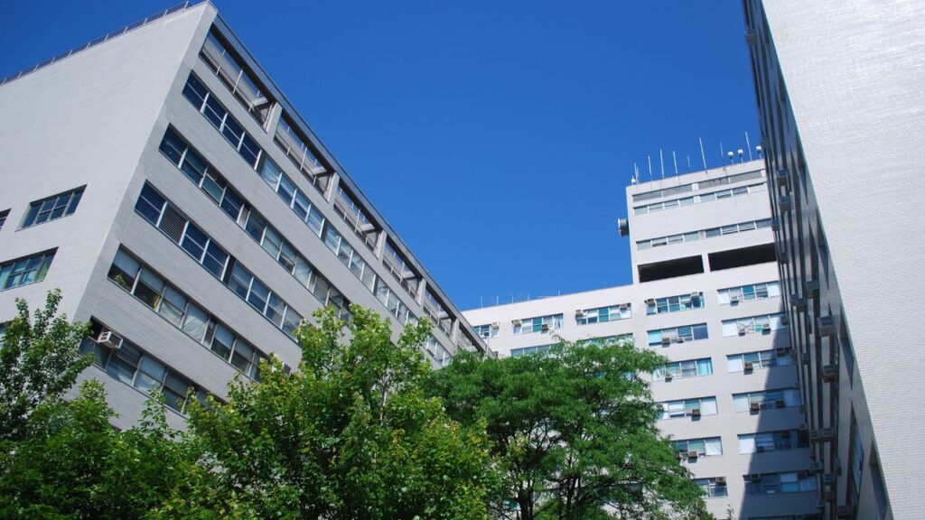 Hospital Exterior Concrete Finishing Cost