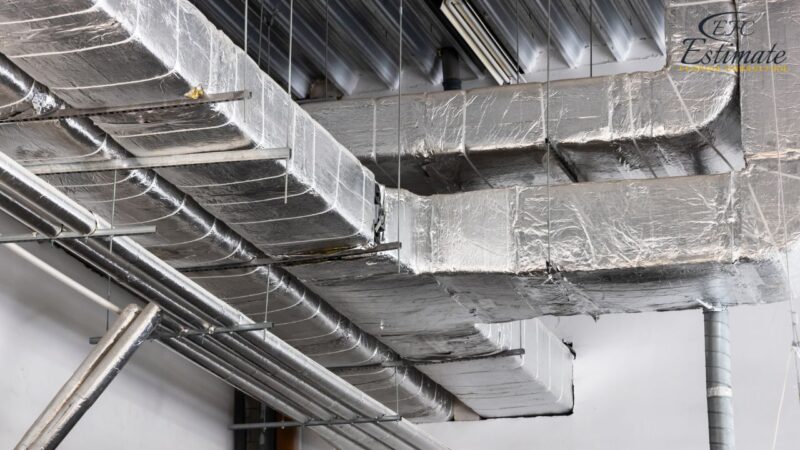 Beautiful view of Cost Estimation For Industrial Apartment Renovation Ductwork