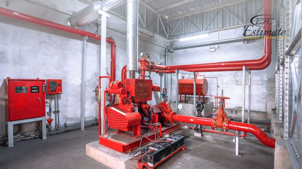 Fire Suppression System Cost Estimate for Warehouse Buildings