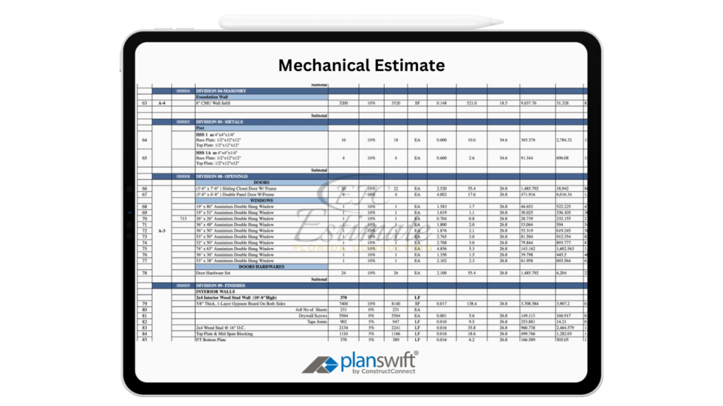 Mechanical Estimator