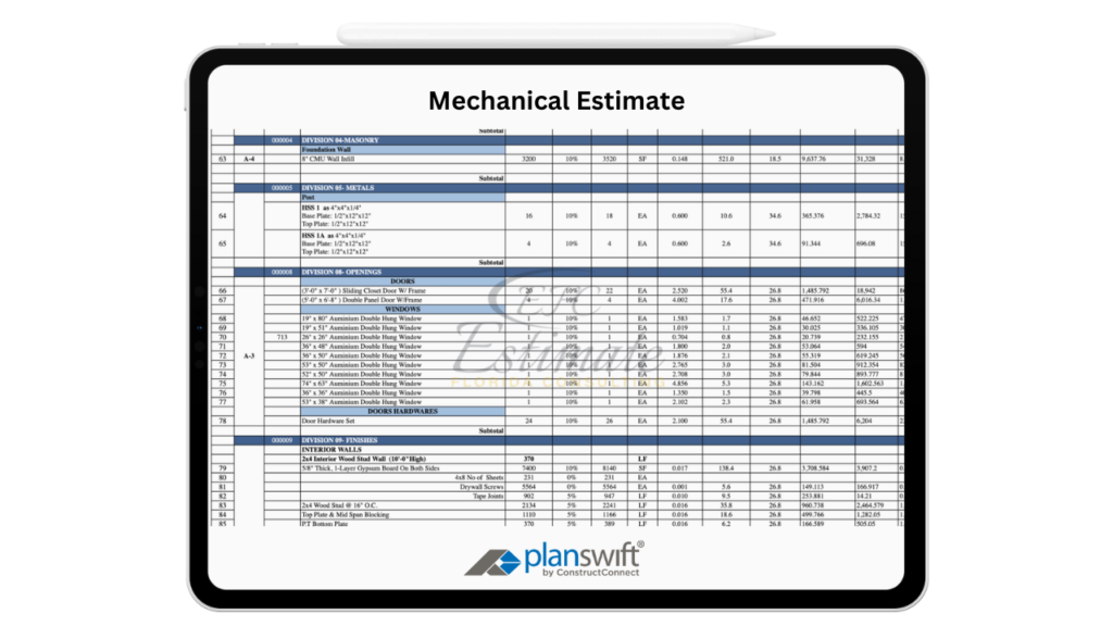 Mechanical Estimator