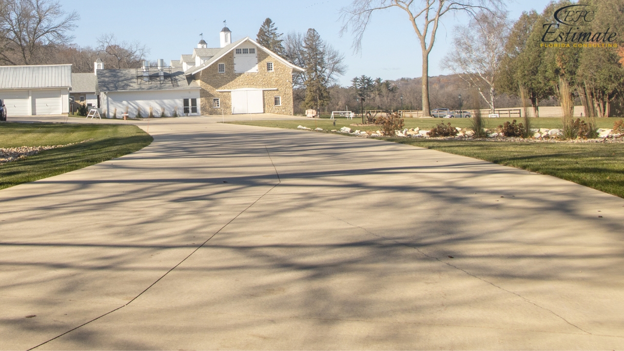 Concrete Driveway Cost Calculator for Orlando - Estimate Florida Consulting