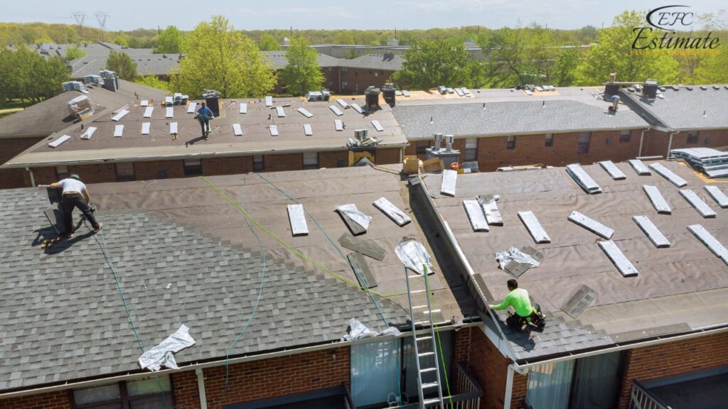 Hotel Building Roofing Takeoff Service