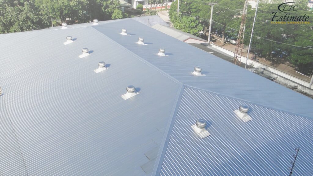 Warehouse Building Roofing Takeoff Service