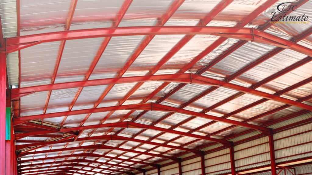 Warehouse Building Roofing Takeoff Service