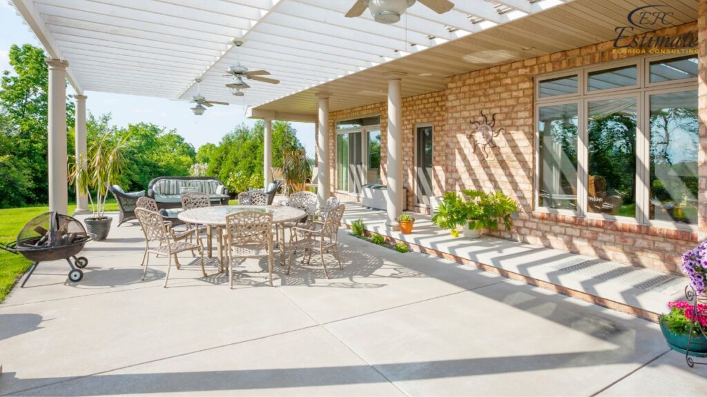 Concrete Patio Estimate