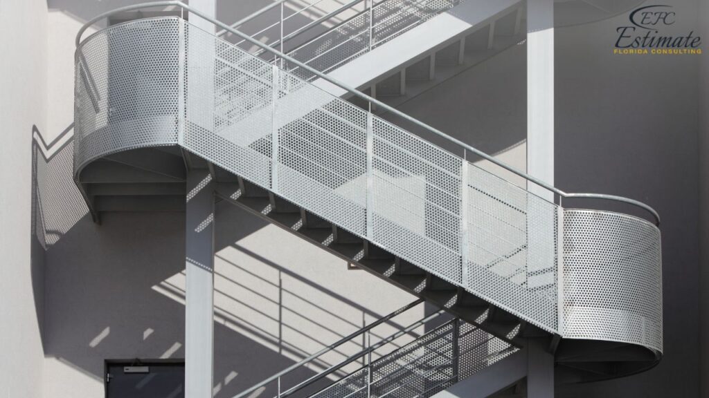 Steel Stairways Construction Takeoff