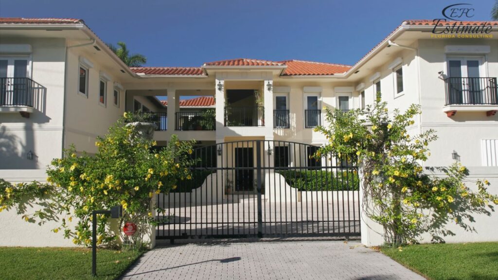 Stucco Mansion in Palm Beach