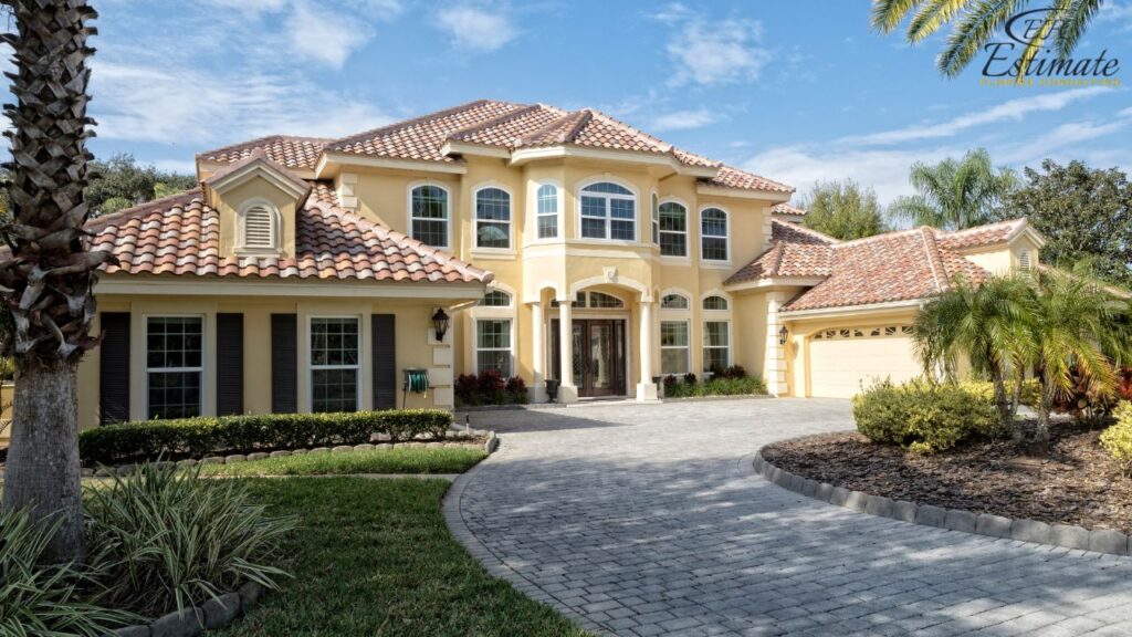 Stucco Mansion in Palm Beach