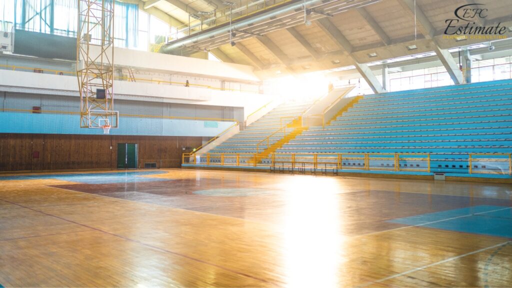 how much does it cost to build a basketball gym facility