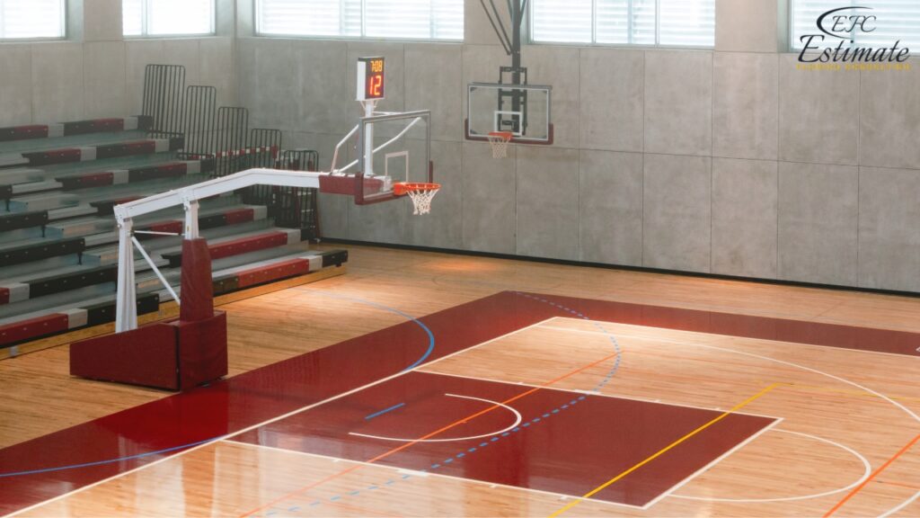 how much does it cost to build a basketball gym facility