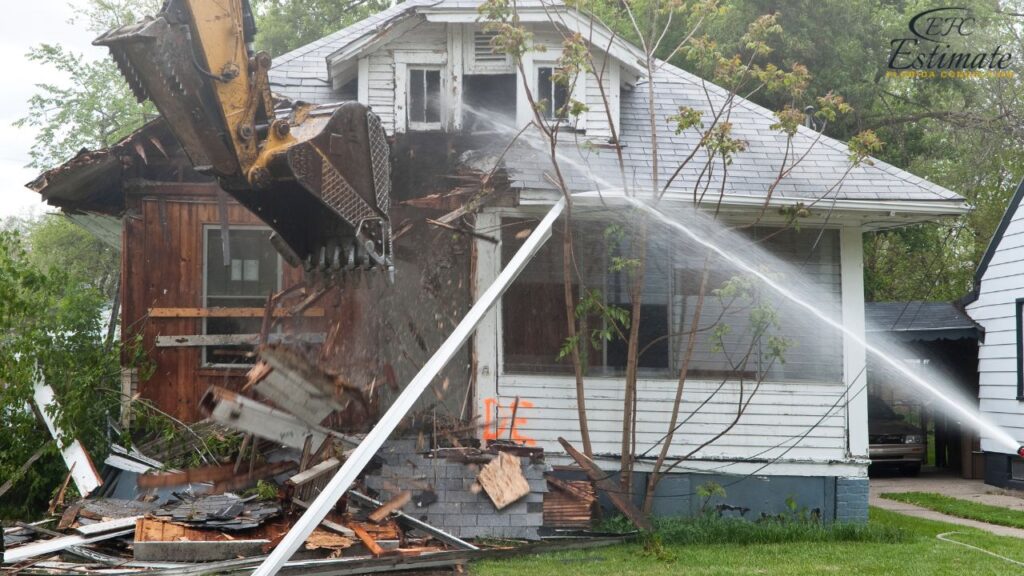 Cost of Demolishing a House in Florida
