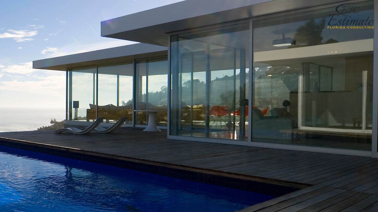 How Much Does it Cost to Build a Modern Glass House? - Estimate Florida ...
