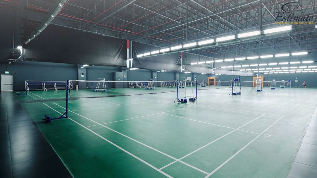Tennis Warehouse Floor Installation Cost Estimator