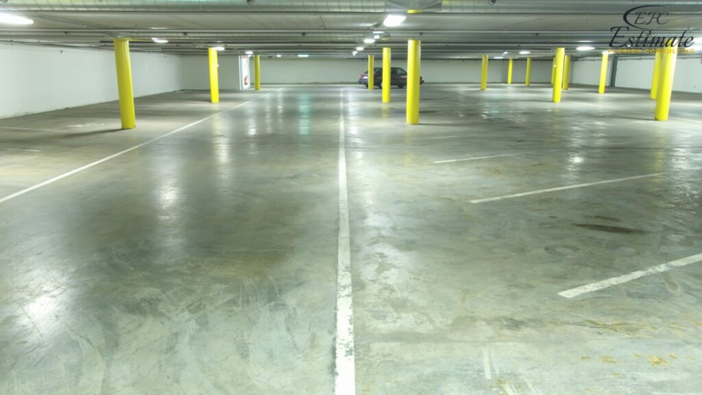 how much does it cost to build a commercial parking garage