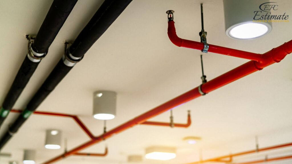 Fire Sprinkler System Installation Estimate For Commercial Space