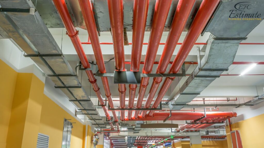 Fire Sprinkler System Installation Estimate For Commercial Space