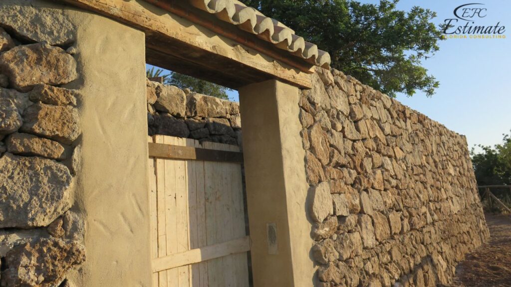 Stonemasonry Walls Cost Estimator