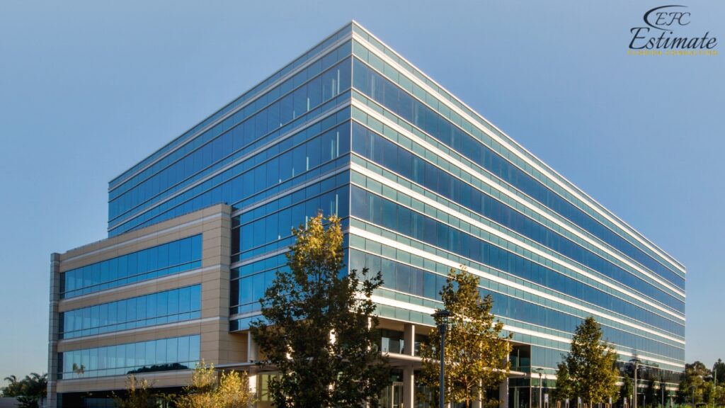 average cost to build a commercial office space per square foot