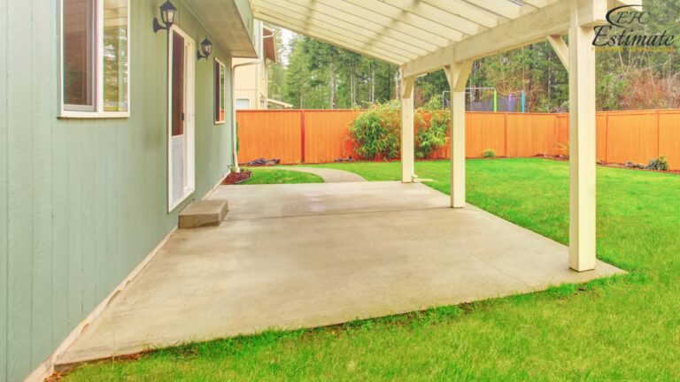 Concrete Patio Installation Cost Estimator - Estimate Florida Consulting