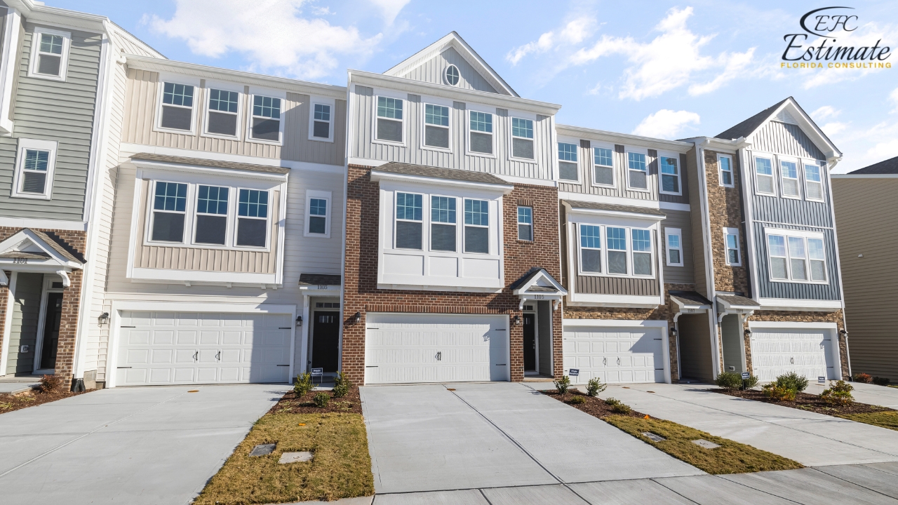 Suburban Apartment Building Construction