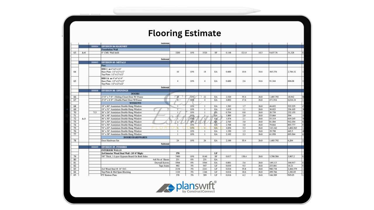 Flooring Cost estimator in Miami-Dade County