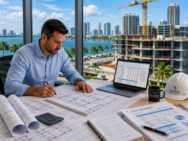 Construction planning and estimating workflow